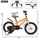 preview thumbnail 8 of 54, Adjustable 14" & 16" Kids Bike with Training Wheels, Safe Brakes & Easy Assembly