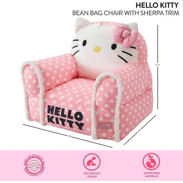 Sanrio Hello Kitty Figural Bean Bag Chair