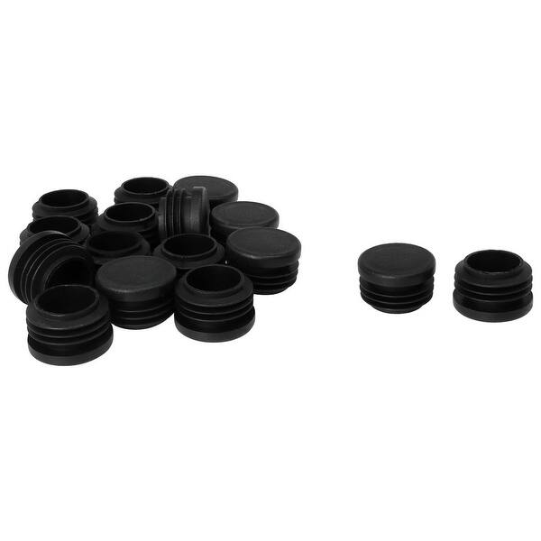 Details about / 2 Pcs Chair Table Leg Plastic Cap Round Tube Insert Fit 45mm Pipe Outer Dia