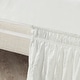preview thumbnail 15 of 23, Lush Decor Ruched Ruffle Elastic Easy Wrap Around Bedskirt
