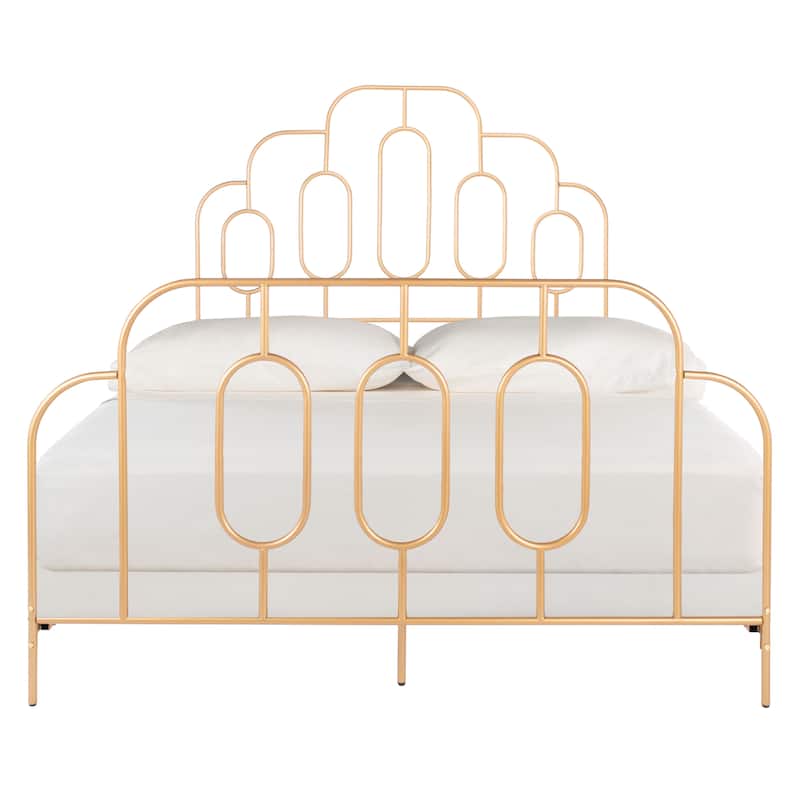 SAFAVIEH Alcie Retro Metal Bed