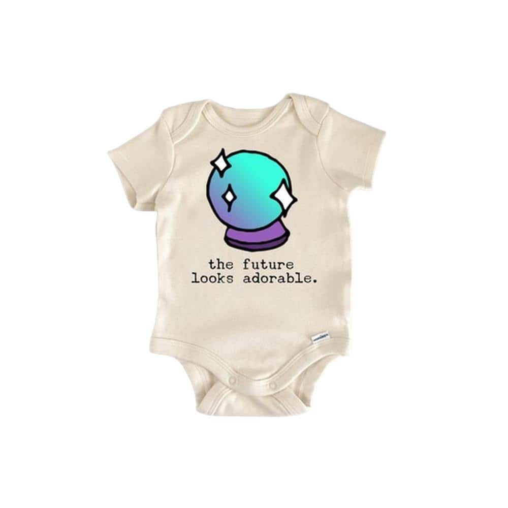 Tarot Card Witchy Witch - Baby Boy Girl Clothes Infant Bodysuit Funny Cute Newborn