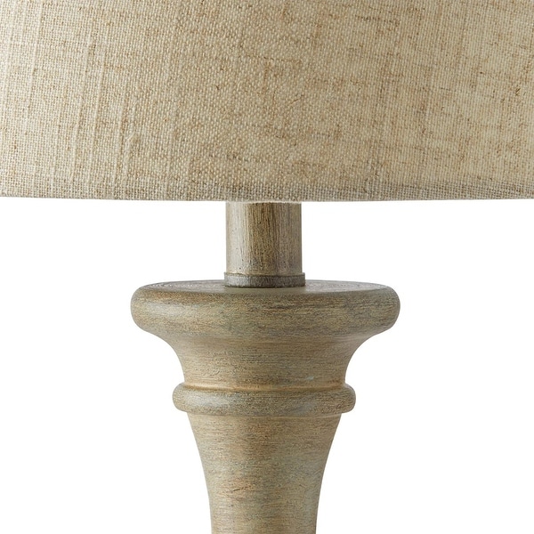 Adesso Distressed Gray Vintage Farmhouse Table Lamp On Sale Bed Bath Beyond 31632899