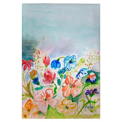 Colorful Flowers Guest Towel - 20x20