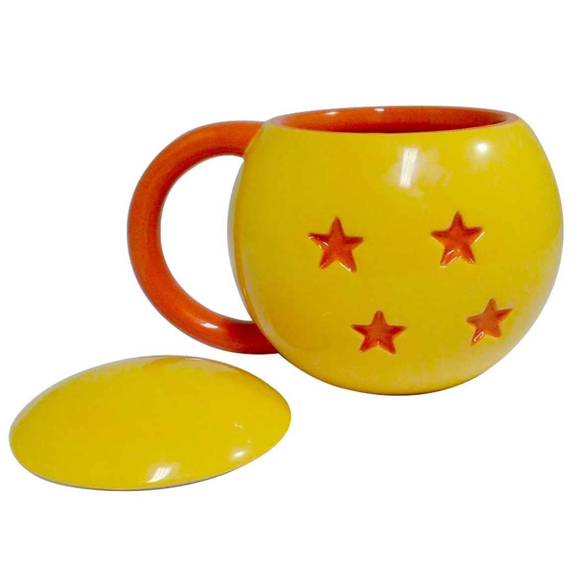 Shop Dragon Ball Z Molded Ceramic Mug With Lid 16oz Overstock