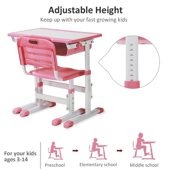 height of children's table