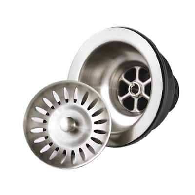 Houzer Preferra 3-1/2" Stainless Steel Basket Strainer
