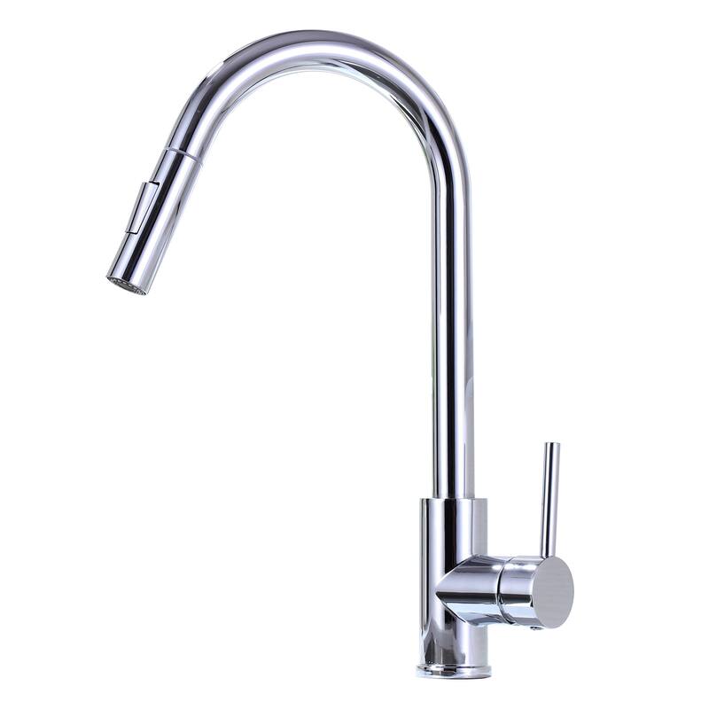 Topcraft Pull Down Stainless Steel kitchen Sink Faucet