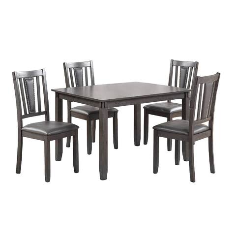 5 Piece Walnut Dining Set