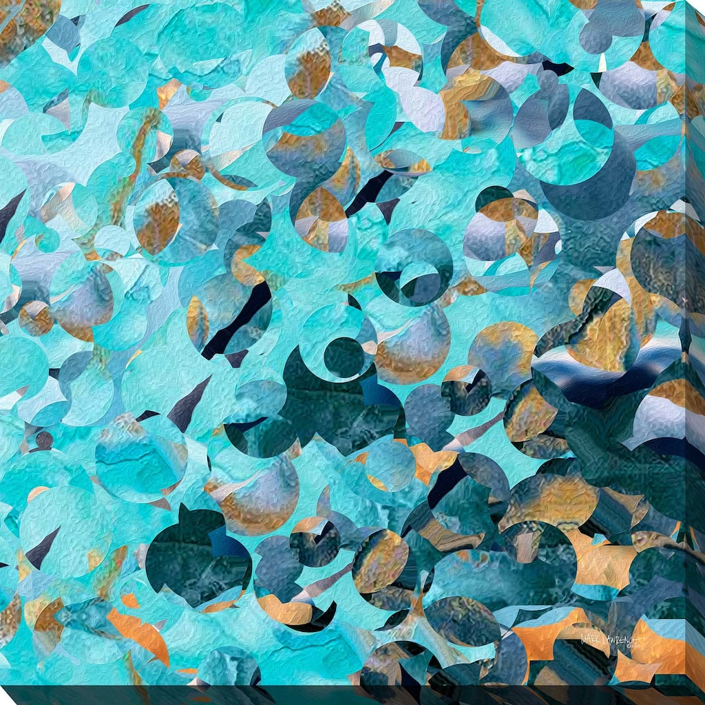 "Luke 1 47 Rejoice In God" Print on Canvas