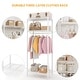 preview thumbnail 7 of 7, Sturdy Clothes Rack with Adjustable Shelves – Metal Garment Rack for Bedroom, Laundry & Living Room.