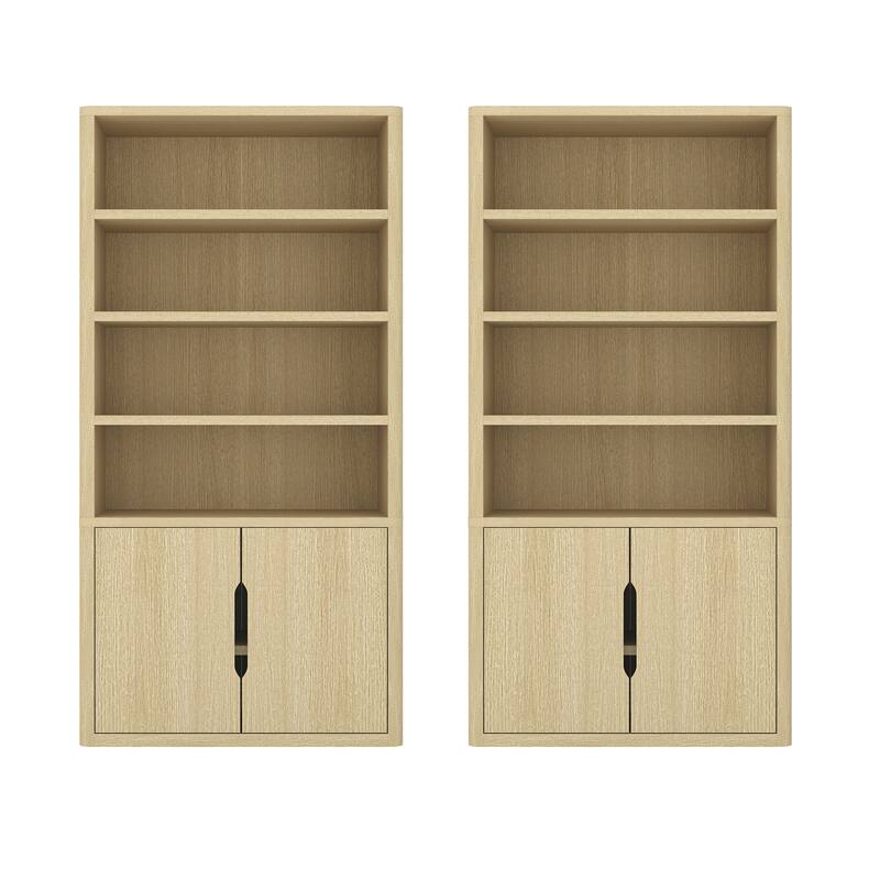 Manhattan Comfort Rivington Modern 40 In Bookcase Cabinet