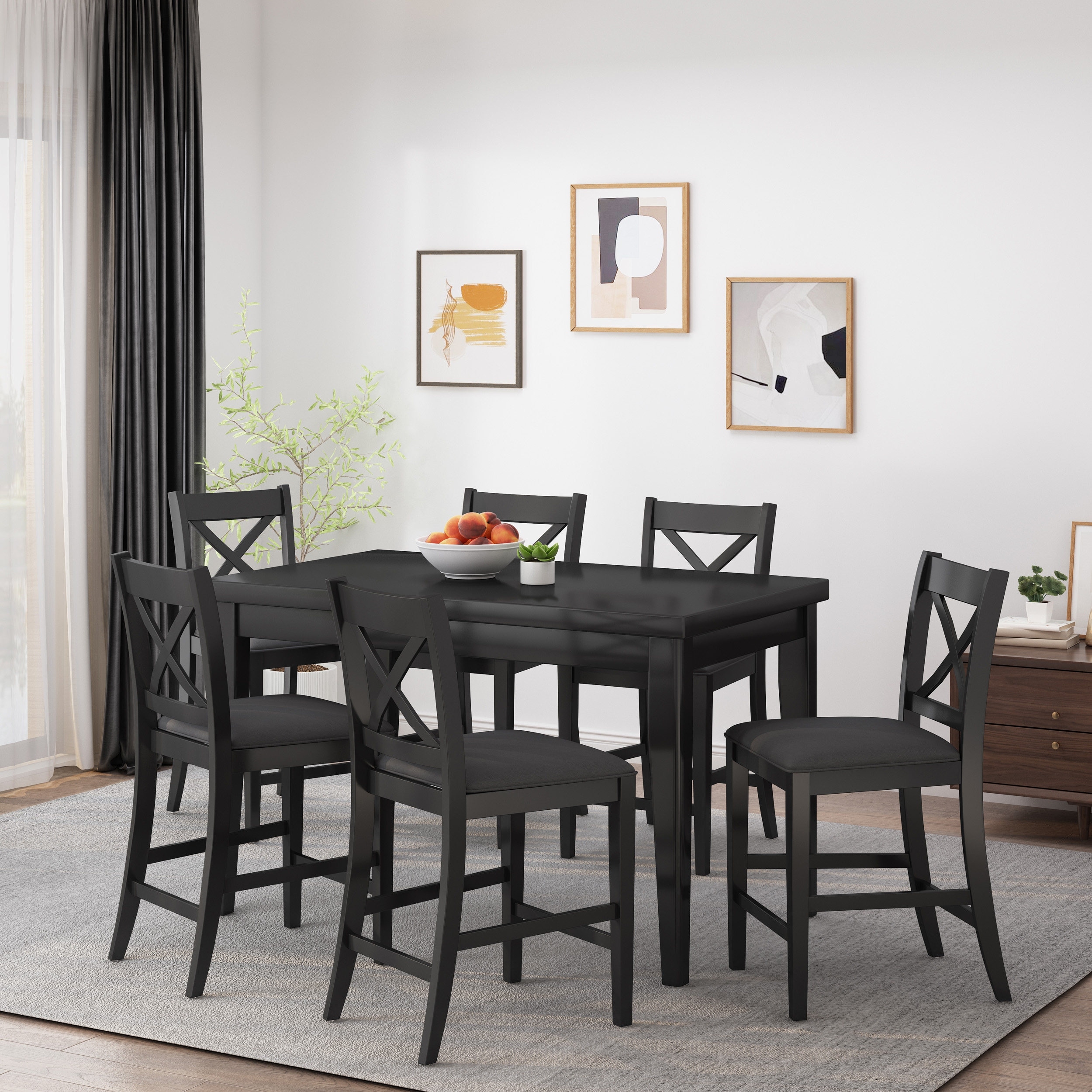 Alex 7 piece counter height dining set 2025