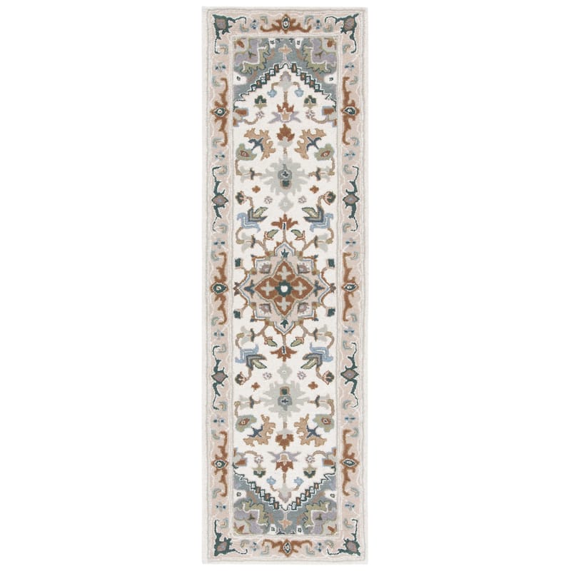 SAFAVIEH Handmade Heritage Asia Traditional Oriental Wool Rug