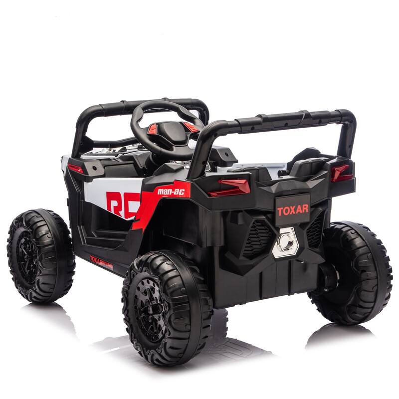 12V Kids Ride On Electric UTV W/2.4G Parents Control, Slow Start & Swing Function, Anti-Slip Wheels