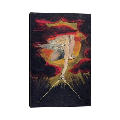 iCanvas "The Ancient Of Days (Illustration From "Europe a Prophecy" Copy A), 1795" by William Blake Canvas Print