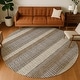 preview thumbnail 120 of 149, Machine Washable Indoor/ Outdoor Cabana Stripe Chantille Rug