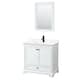 Option White, Black Trim, Giotto Quartz Top
