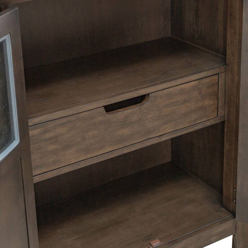 Midland Falls Rustic Brown Buffet 66 Inches