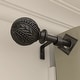 preview thumbnail 22 of 25, Acroma Black Adjustable Curtain Rod with Final Set
