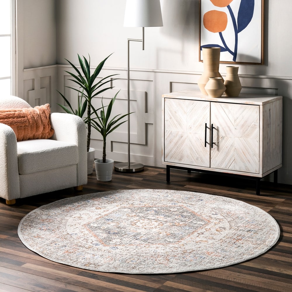 Nuloom Jacquie Vintage Floral Area Rug