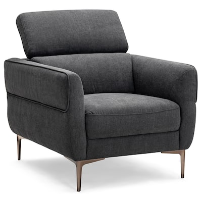 Costway Modern Upholstered Accent Chair Single Sofa Armchair w/ - 33'' x 38.5'' x 32.5''