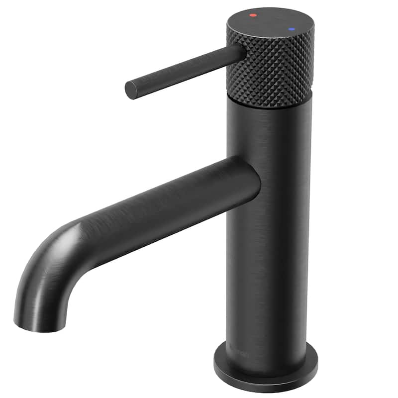 Karran Tryst KBF460 Single-Handle Single Hole Basin Bathroom Faucet with Matching Pop-up Drain