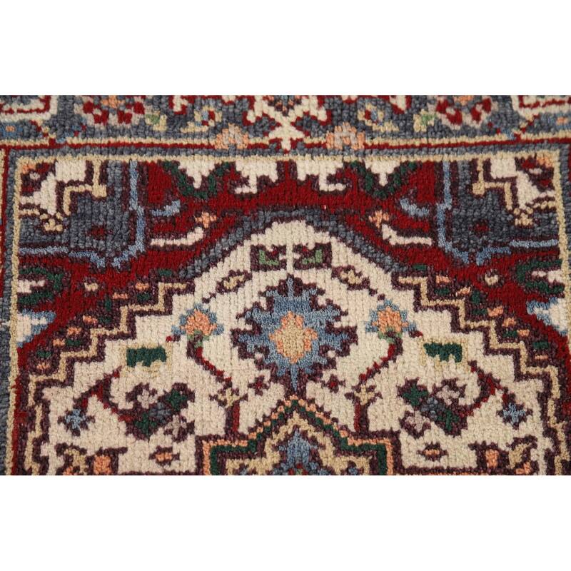 Geometric Heriz Serapi Oriental Foyer Rug Handmade Wool Carpet - 2'0" x 3'0"