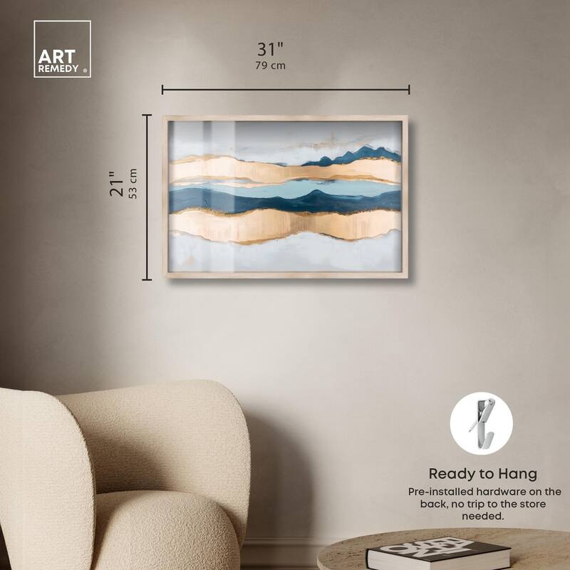 Blue Ridge I Shadowbox by Art Remedy
