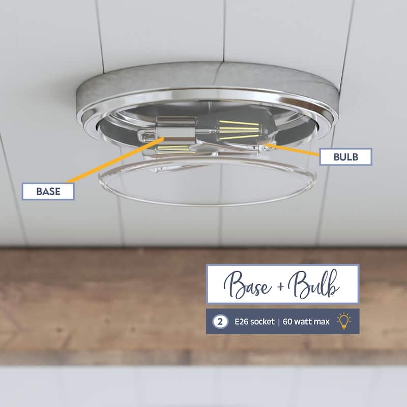 Prominence Home Madalyn, Flushmount Light Fixture