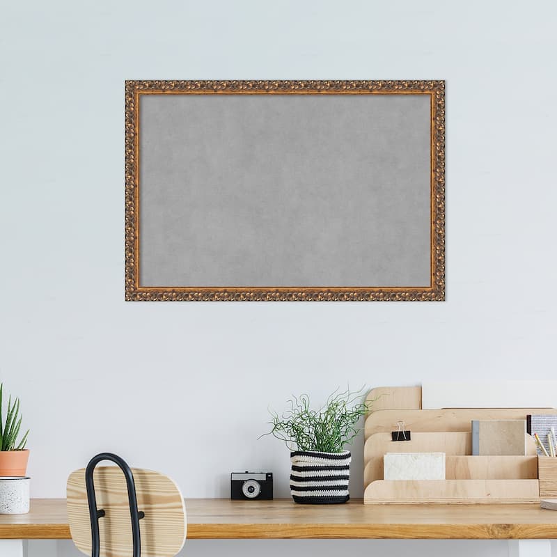 Amanti Art Antique Bronze Framed Magnetic Board
