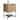 Kingsford Grooved-Look Bathroom Vanity in Bright Oak with White Ceramic Sink