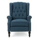 preview thumbnail 53 of 64, Christopher Knight Home Walter Button-tufted Reclining Club Chair