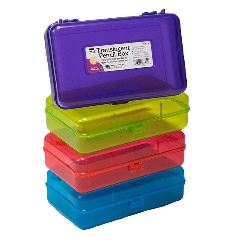 translucent pencil box