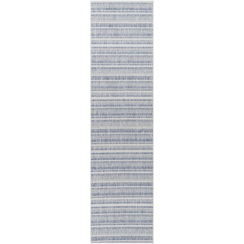Livabliss Eagean Bohemian Stripe Outdoor Area Rug