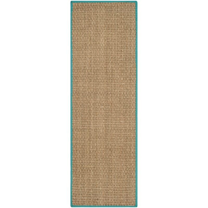 SAFAVIEH Natural Fiber Zymryd Basketweave Seagrass Rug