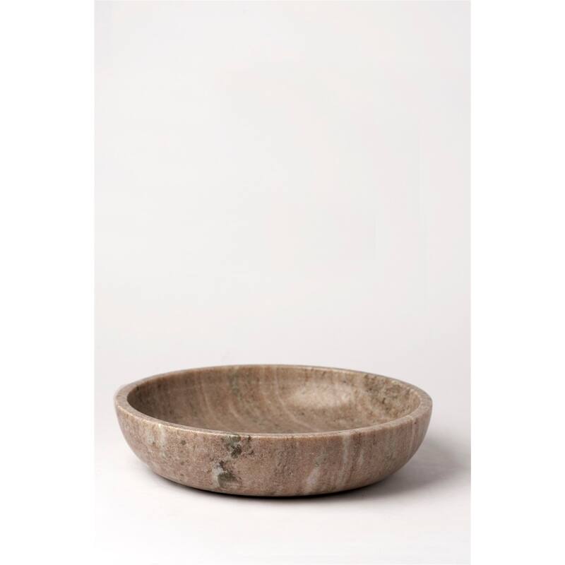 Lg. Brown Galaxy Marble Bowl 10"