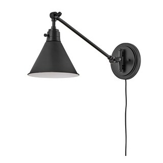 Hinkley Arti 1-Light Sconce in Black