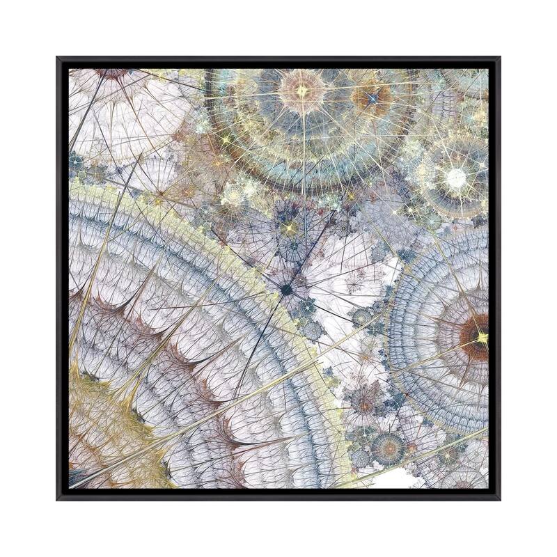 iCanvas "Clockworks II" by James Burghardt Framed - Ebony - 26x26