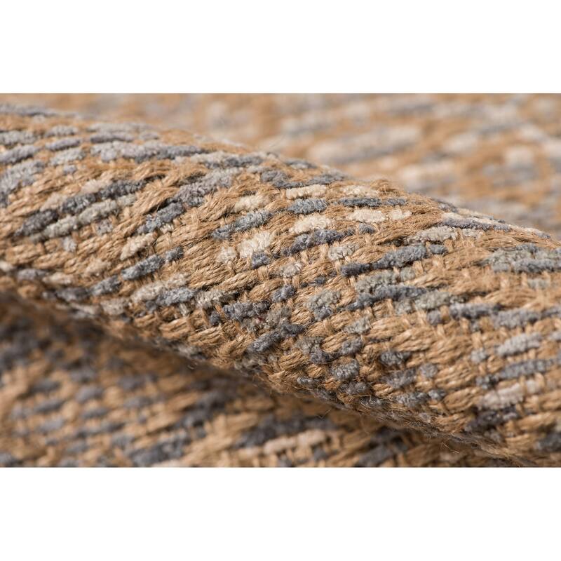Sasha Sinae All-Natural Jute & Rayon Flatweave Area Rug