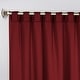 preview thumbnail 52 of 198, Superior Solid Machine Washable Room Darkening Curtains with Back Tabs, Set of 2