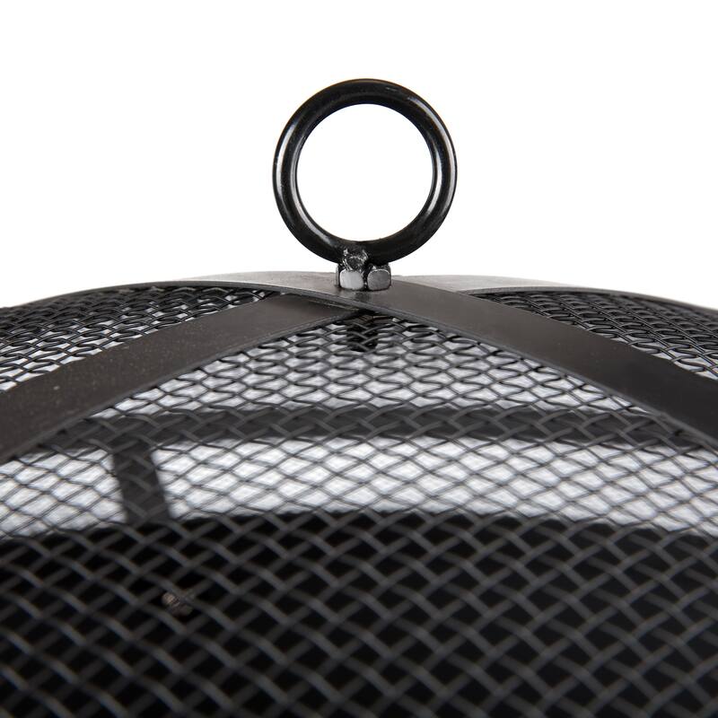 Iron fire pit