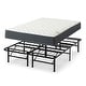 preview thumbnail 6 of 5, Onetan Mattress and Platform Bed Set, 9-Inch Medium Tight Top Hybrid Mattress and 14" Metal Platform Bed