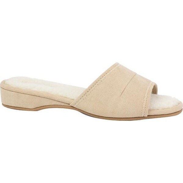 Shop Daniel Green Women's Dormie Slipper Fog Tan Faux ...