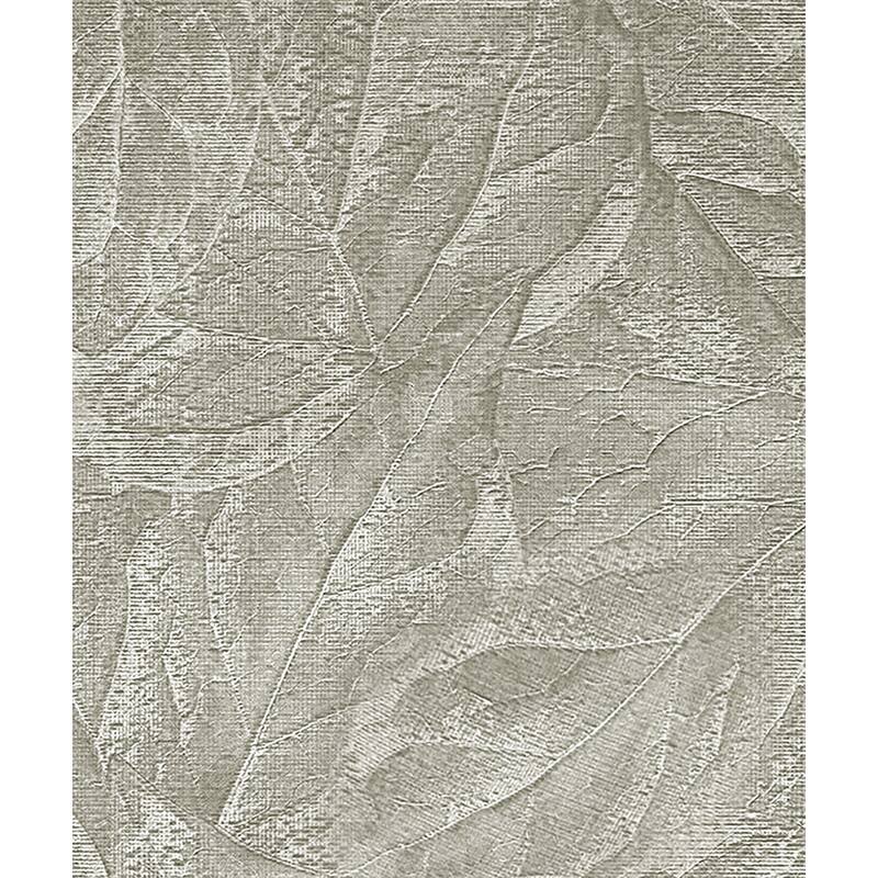 Fine Decor Aspen Sterling Leaf Wallpaper