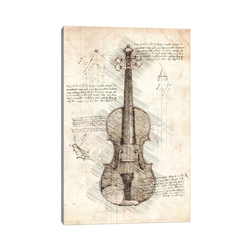 iCanvas "Violin" by Cornel Vlad Canvas Print