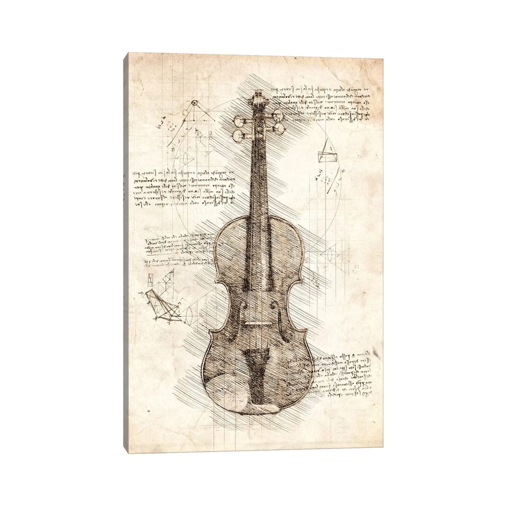 iCanvas "Violin" by Cornel Vlad Canvas Print