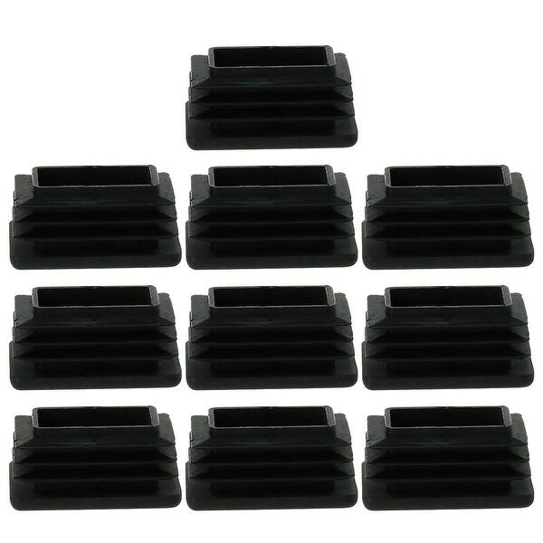 Shop 20 X 30mm Plastic Rectangle Slide Tube Inserts End Cover Cap