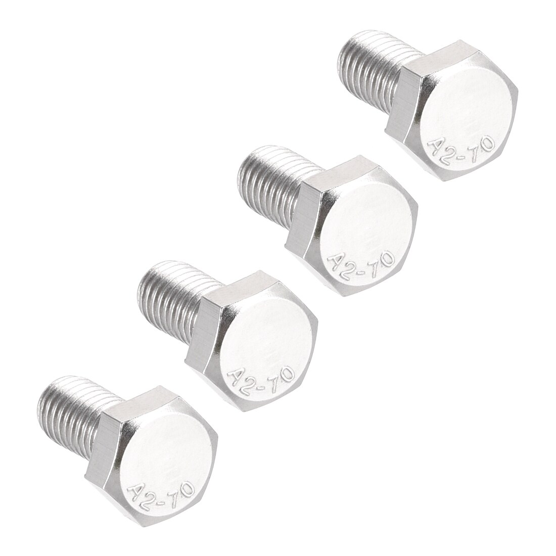 4pcs M8 X 1 Mm Pitch Stainless Steel Left Hand Thread Hex Nut Metric for sale online 