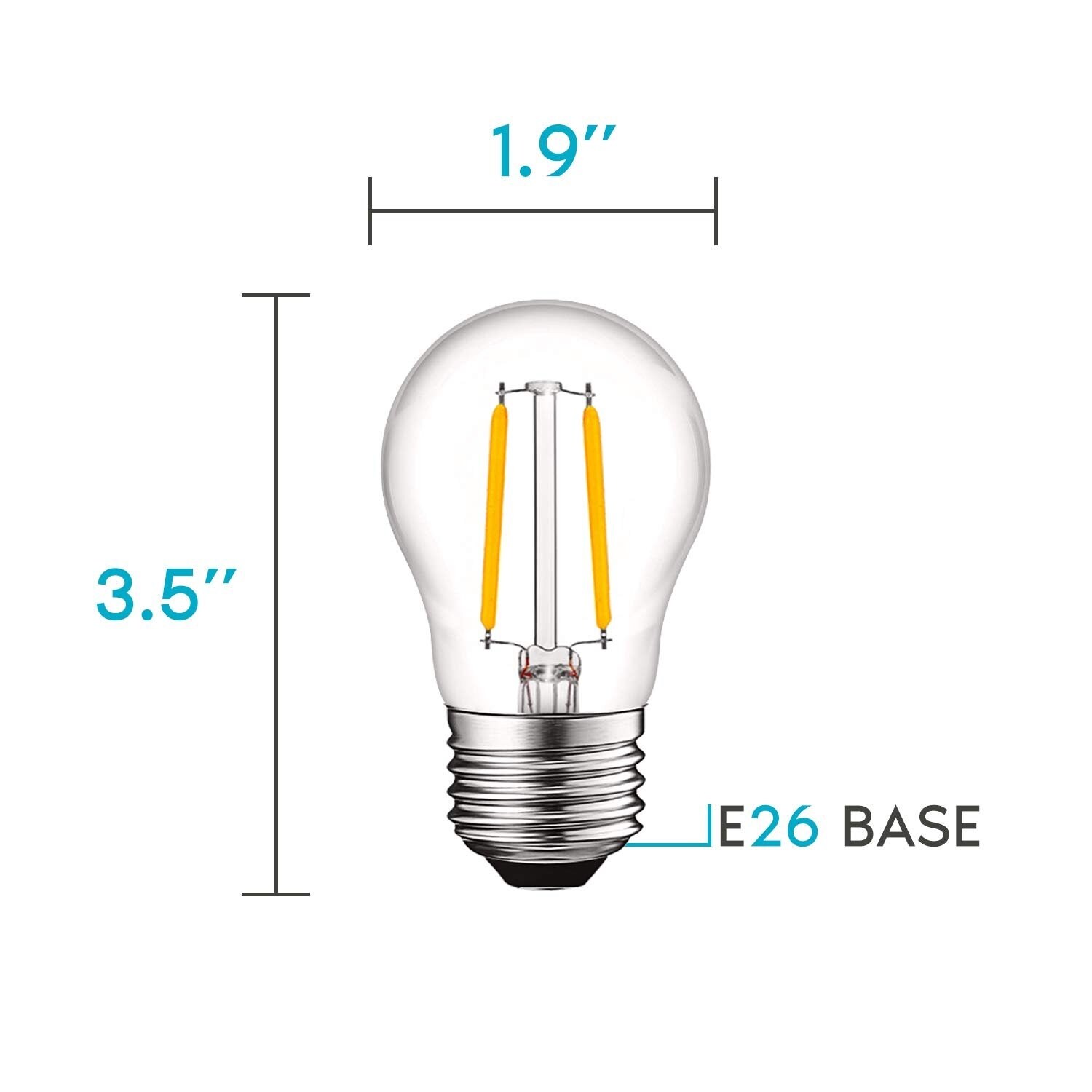 Led bulb e26 400 lumen hotsell